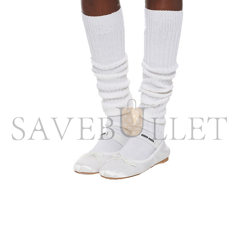 MIU MIU SATIN BALLERINAS 5F794D MIU MIU SATIN BALLERINAS 5F794D